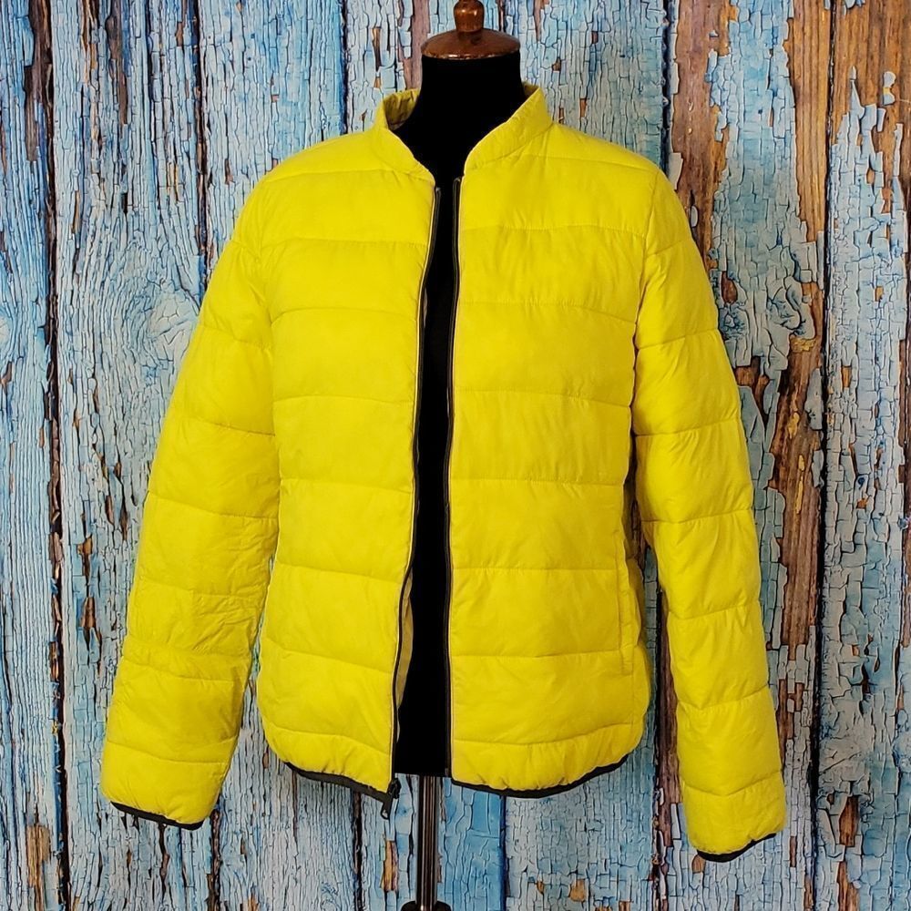 OLD Navy Yellow Puffer Jacket